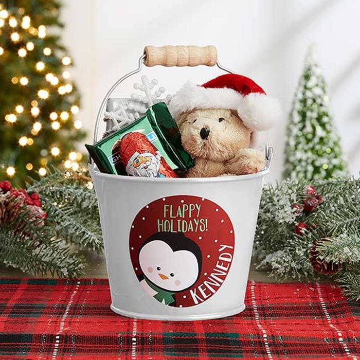 Holly Jolly Characters Basket